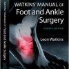 Watkins’ Manual of Foot and Ankle Medicine and Surgery-EPUB