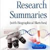 Biochemistry Research Summaries With Biographical Sketches (Biochemistry Research Trends)-Original PDF