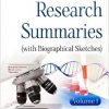 Biochemistry Research Summaries (With Biographical Sketches) (Biochemistry Research Trends)-Original PDF