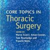 Core Topics in Thoracic Surgery- Original PDF