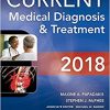 CURRENT Medical Diagnosis and Treatment 2018, 57th Edition-Original PDF