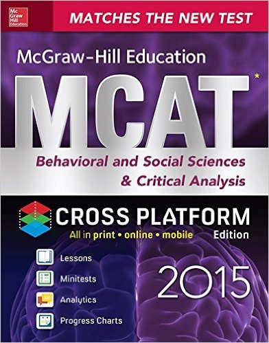 Mcgraw Hill Education Mcat Behavioral And Social Sciences