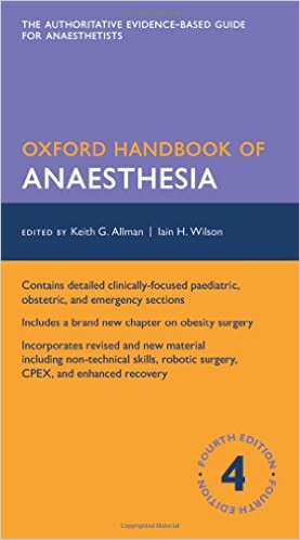 OXFORD HANDBOOK ANAESTHESIA (Oxford Medical Handbooks) 4th Edition – Original PDF