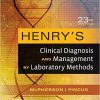 Henry’s Clinical Diagnosis and Management by Laboratory Methods, 23rd Edition – EPUB