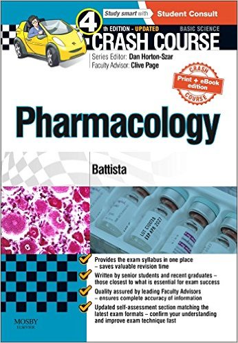 Crash Course: Pharmacology Updated Edition, 4e – Original PDF