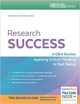 Research Success A Q&A Review Applying Critical Thinking to Test Taking – Original PDF
