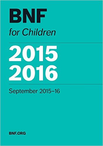 BNF for Children (BNFC) 2015-2016 by Paediatric Formulary Committee – Original PDF