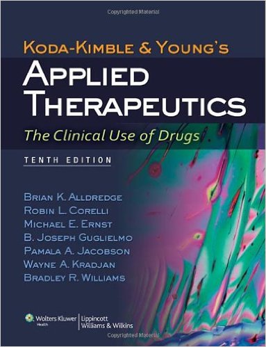 Koda-Kimble and Young’s Applied Therapeutics: The Clinical Use of Drugs 10th Edition – PDF