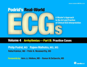 Podrid’s Real-World ECGs: A Master’s Approach to the Art and Practice of Clinical ECG Interpretation. Volume 4B, Arrhythmias: Practice Cases – Original PDF