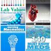 Nursing School Study Pack (Drug Reference, Labs, Mnemonics, EKG) 4 books for nursing students – EPUB