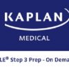 KAPLAN USMLE Step 3 Online Prep On Demand 2017 2018-Videos